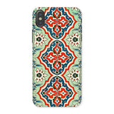 La Decoration Arabe 21 - Emile Prisse D’avennes Phone Case Iphone x / Matte Decorative Phone Case Intricate Floral Geometric Pattern Red