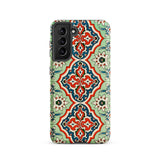 La Decoration Arabe 21 - Emile Prisse D’avennes Phone Case Samsung Galaxy S21 / Matte Vibrant Intricately Designed Phone Case Pattern Red