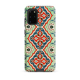 La Decoration Arabe 21 - Emile Prisse D’avennes Samsung Case, Galaxy S20 Plus / Matte, Phone Case Vibrant Pattern Red Blue White Floral
