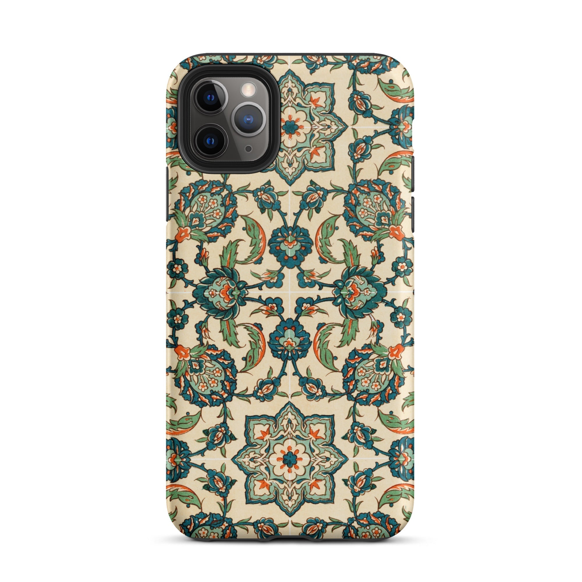 La Decoration Arabe 23 Emile Prisse D’avennes Iphone Case, 11 Pro Max / Matte, Floral Patterned Phone Case