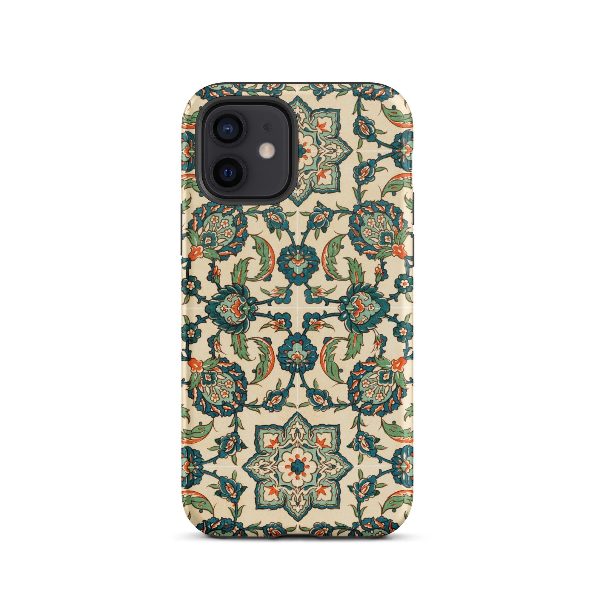 La Decoration Arabe 23 Emile Prisse D’avennes Iphone Case, 12 / Matte, Floral Patterned Phone Case