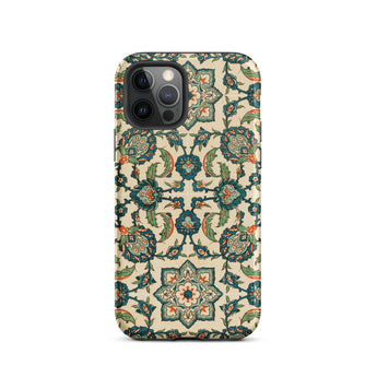 La Decoration Arabe 23 - Emile Prisse D’avennes Iphone Case, 12 Pro / Matte, Floral Patterned Phone Case