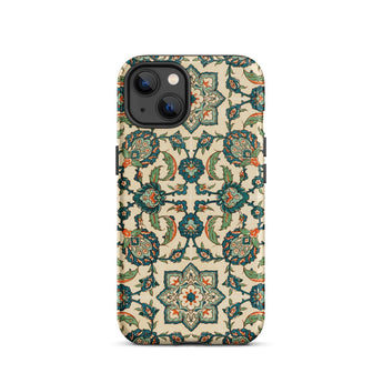 La Decoration Arabe 23 - Emile Prisse D’avennes Iphone Case, 13 / Matte, Floral Patterned Phone Case