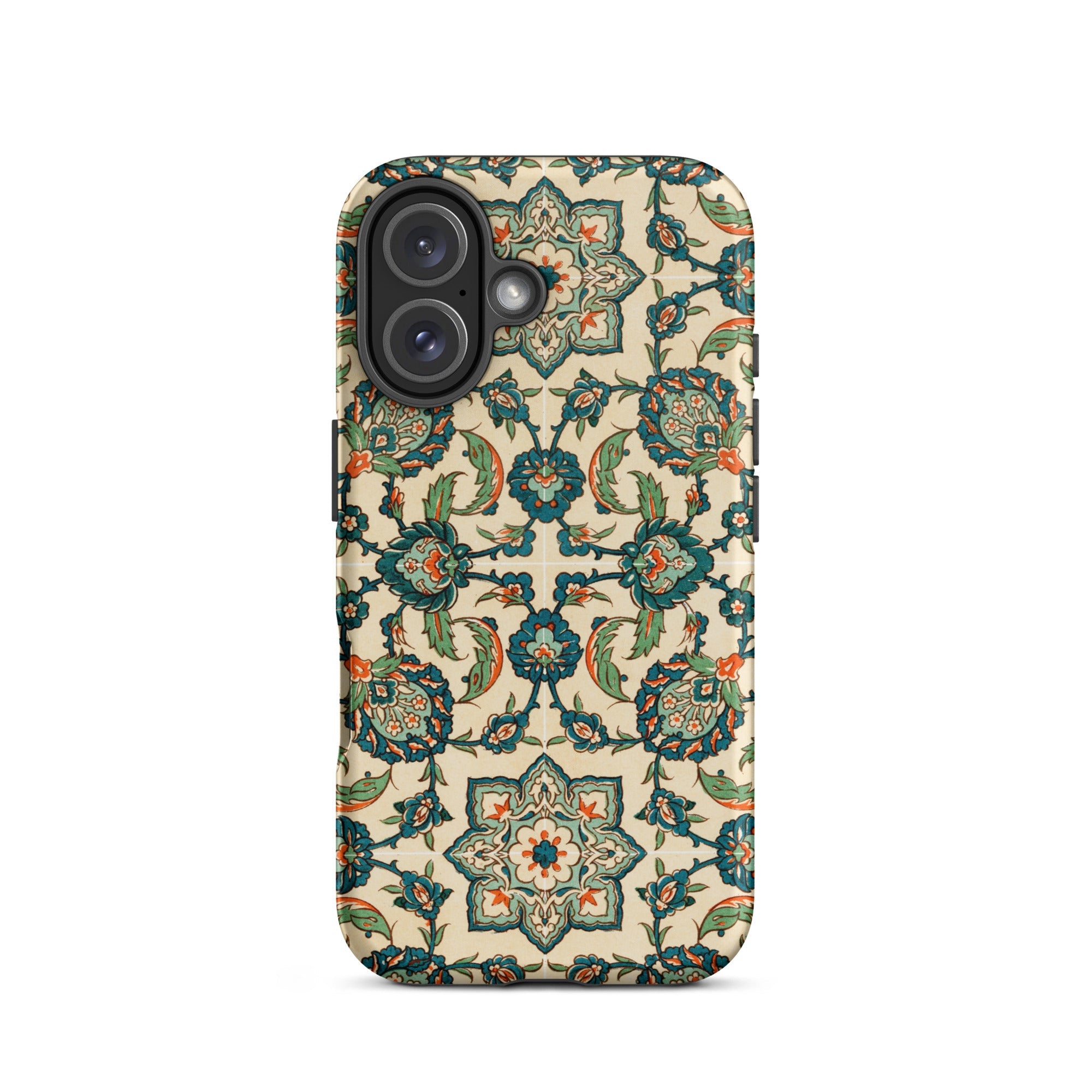 La Decoration Arabe 23 - Emile Prisse D’avennes Iphone Case, 16 / Matte, Floral Patterned Phone Case