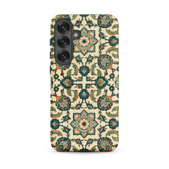 La Decoration Arabe 23 - Emile Prisse D’avennes Phone Case Samsung Galaxy S25 Plus / Matte Phone Case Intricate Symmetrical Floral