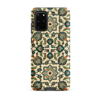 La Decoration Arabe 23 - Emile Prisse D’avennes Samsung Case, Galaxy S20 Plus / Matte, Smartphone Case Intricate Floral Medallion Pattern