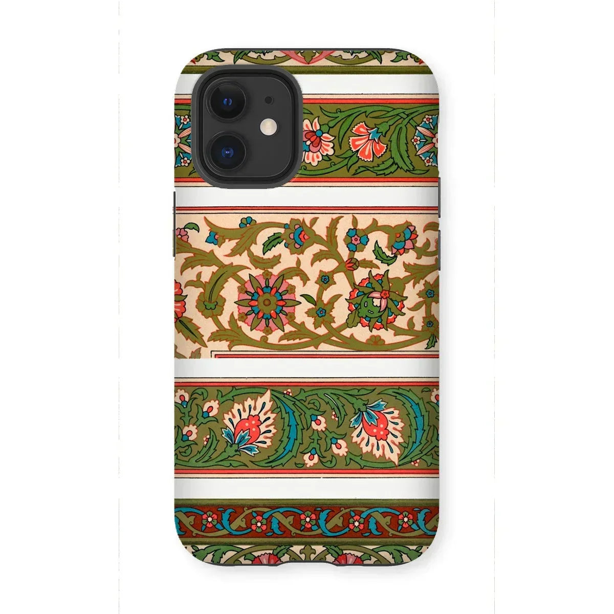 La Decoration Arabe 32 - Emile Prisse D’avennes Art Iphone Case, 12 Mini / Matte, Decorative Phone Case Ornate Floral Geometric Patterns