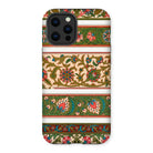 La Decoration Arabe 32 - Emile Prisse D’avennes Art Iphone Case, 12 Pro Max / Matte, Ornate Floral Patterned Phone Case Multiple Colorful