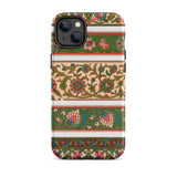 La Decoration Arabe 32 - Emile Prisse D’avennes Art Iphone Case, 14 Plus / Matte, Floral-patterned Phone Case