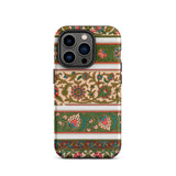 La Decoration Arabe 32 - Emile Prisse D’avennes Art Iphone Case, 14 Pro / Matte, Floral Patterned Phone Case