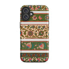 La Decoration Arabe 32 Emile Prisse D’avennes Art Iphone Case, 16 Plus / Matte, Floral Patterned Phone Case