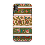 La Decoration Arabe 32 - Emile Prisse D’avennes Art Iphone Case, Xs Max / Matte, Decorative Phone Case Colorful Floral Geometric Patterns