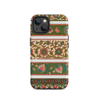 La Decoration Arabe 32 - Emile Prisse D’avennes Art Phone Case Iphone 14 / Matte Floral Patterned Phone Case émile Prisse D’avennes, Lush