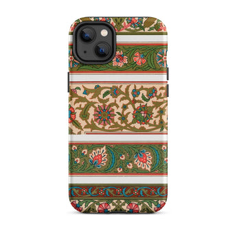 La Decoration Arabe 32 - Emile Prisse D’avennes Art Phone Case Iphone 14 Plus / Matte Floral-patterned Phone Case émile Prisse D’avennes,