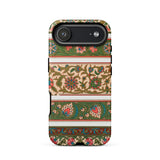 La Decoration Arabe 32 - Emile Prisse D’avennes Art Phone Case Iphone 17 Air / Matte Vintage Floral Phone Case Green Brown Tones Textured