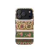 La Decoration Arabe 32 - Emile Prisse D’avennes Art Phone Case Iphone 17 Pro / Matte Iphone 12 Pro Max Case Floral Pattern Green émile