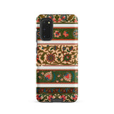 La Decoration Arabe 32 - Emile Prisse D’avennes Art Samsung Case, Galaxy S20 / Matte, Smartphone Case Decorative Floral Pattern Shades