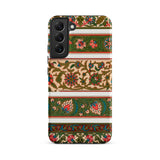 La Decoration Arabe 32 - Emile Prisse D’avennes Art Samsung Case, Galaxy S22 Plus / Matte, Smartphone Case Floral Pattern