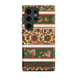 La Decoration Arabe 32 - Emile Prisse D’avennes Art Samsung Case, Galaxy S24 Ultra / Matte, Phone Case Vibrant Floral Leafy Pattern Shades