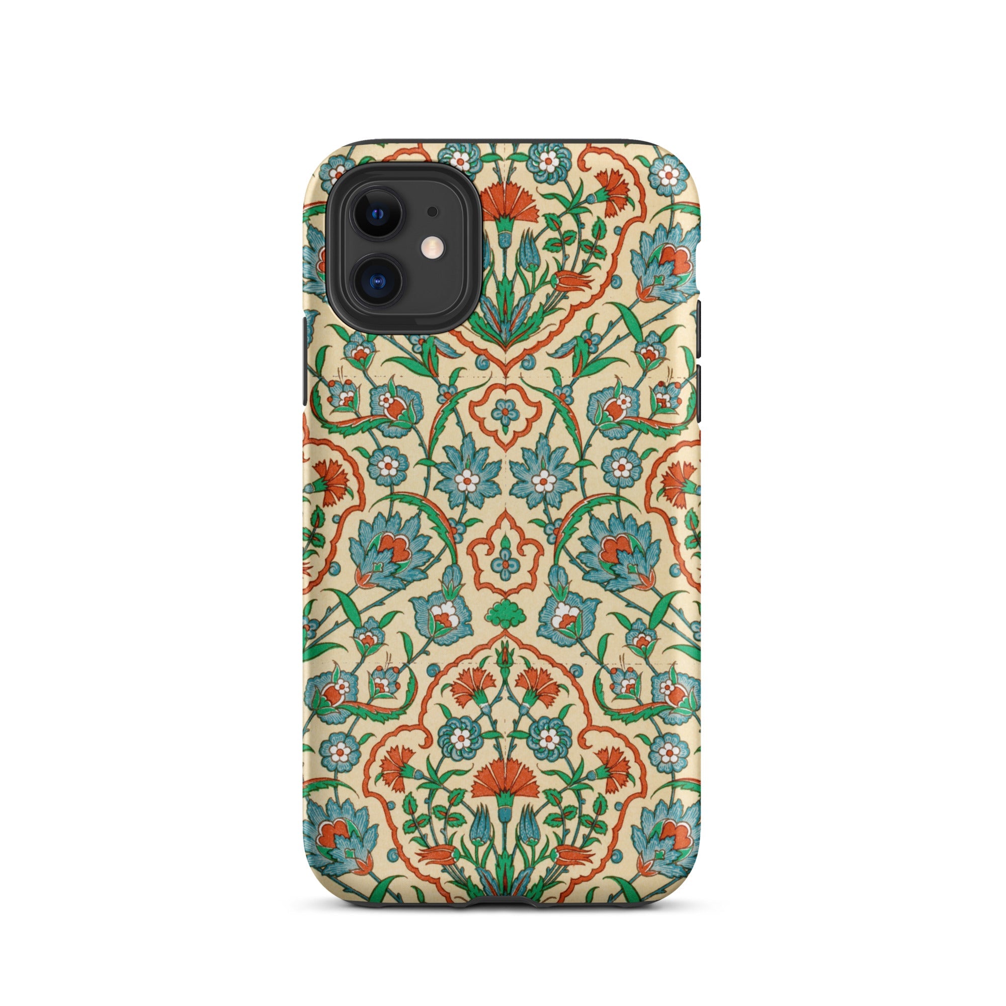 La Decoration Arabe 33 - Emile Prisse D’avennes Iphone Case, 11 / Matte, Floral Patterned Phone Case