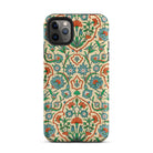 La Decoration Arabe 33 - Emile Prisse D’avennes Iphone Case, 11 Pro Max / Matte, Floral Patterned Phone Case
