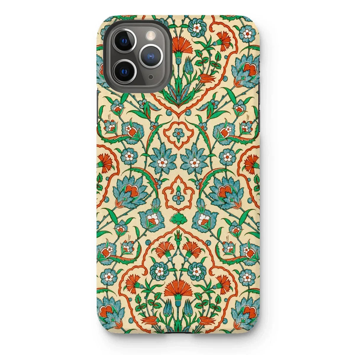La Decoration Arabe 33 - Emile Prisse D’avennes Iphone Case, 11 Pro Max / Matte, Floral Patterned Phone Case Iphone Triple-lens Camera