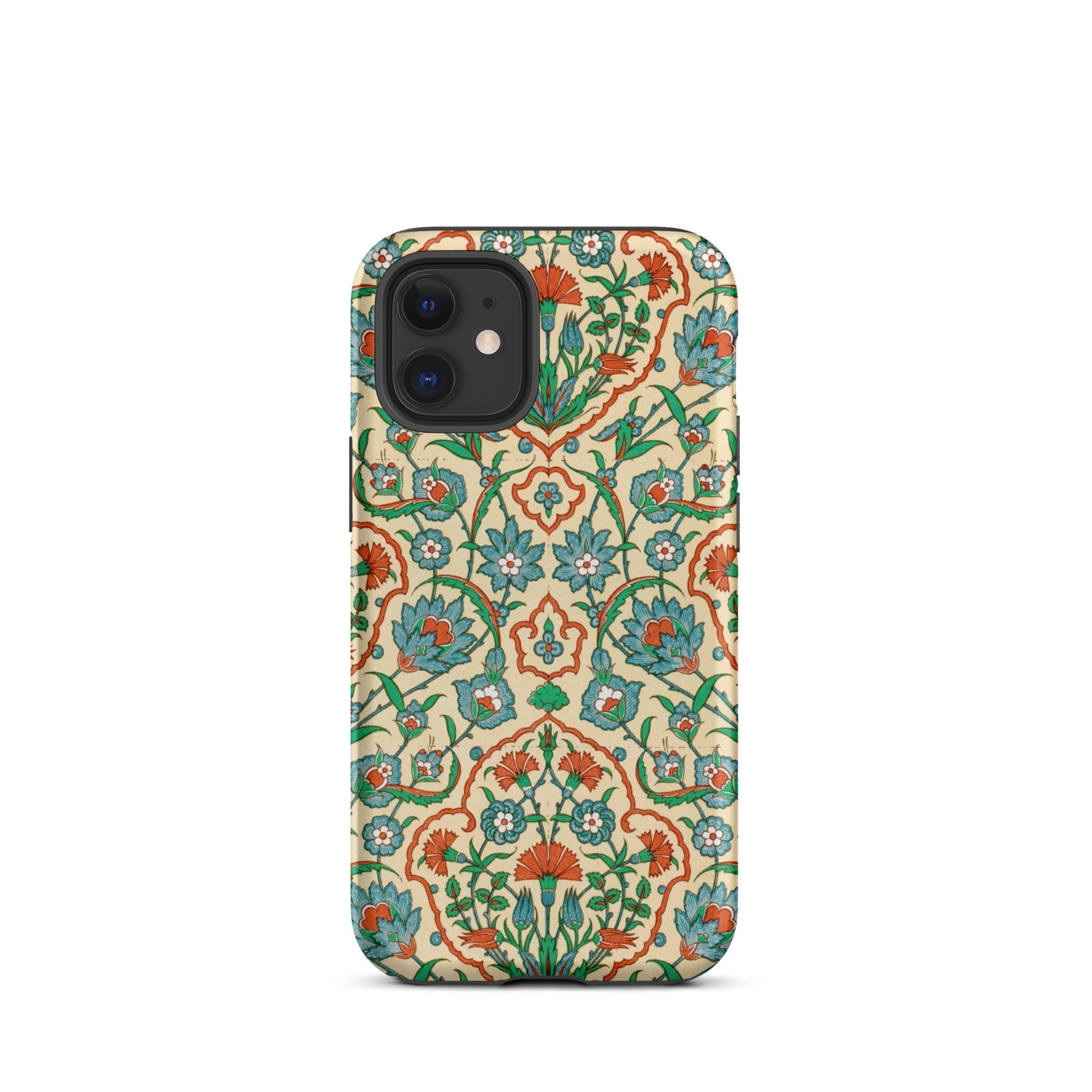La Decoration Arabe 33 - Emile Prisse D’avennes Iphone Case, 12 Mini / Tough Phone, Floral Patterned Phone Case