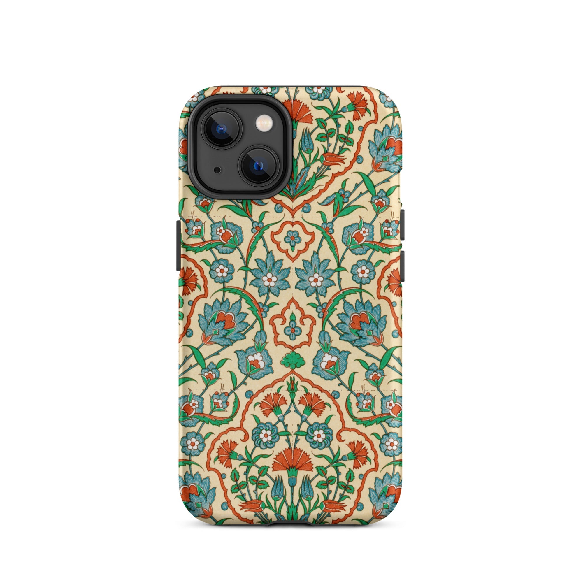 La Decoration Arabe 33 - Emile Prisse D’avennes Iphone Case, 14 / Matte, Floral Patterned Phone Case