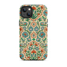 La Decoration Arabe 33 - Emile Prisse D’avennes Iphone Case, 14 Plus / Tough Phone, Floral Patterned Phone Case