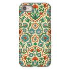 La Decoration Arabe 33 - Emile Prisse D’avennes Iphone Case, 8 / Matte, Floral Patterned Phone Case Intricate Designs Teal Orange