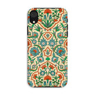La Decoration Arabe 33 Emile Prisse D’avennes Iphone Case, Xr / Matte, Floral Patterned Phone Case Intricate Middle Eastern Inspired Design