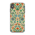 La Decoration Arabe 33 - Emile Prisse D’avennes Iphone Case, Xs Max / Matte, Floral Patterned Phone Case Intricate Middle Eastern-inspired