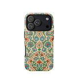 La Decoration Arabe 33 - Emile Prisse D’avennes Phone Case Iphone 17 Pro / Matte Vintage Floral Iphone Case Beige Background Colorful