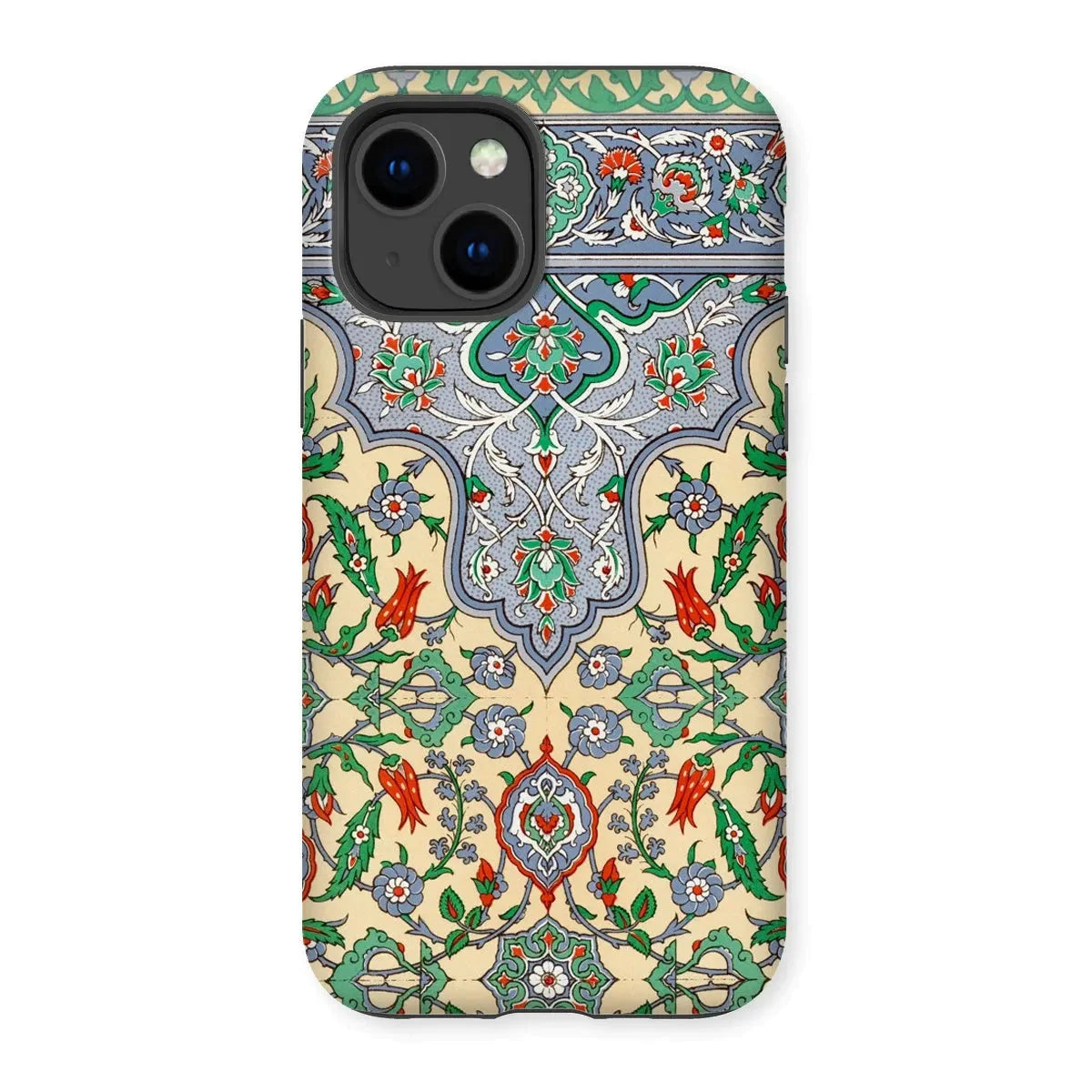 La Decoration Arabe 36 Art Phone Case - Emile Prisse D’avennes - Iphone 14 / Matte - Mobile Phone Cases - Aesthetic Art