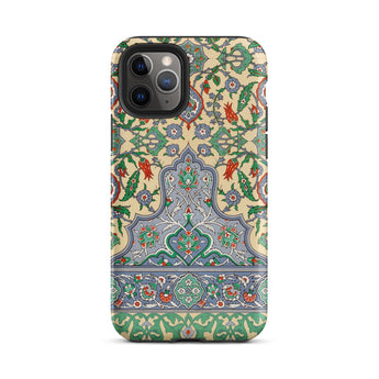 La Decoration Arabe 36 - Emile Prisse D’avennes Art Iphone Case, 11 Pro / Matte, Floral Patterned Phone Case