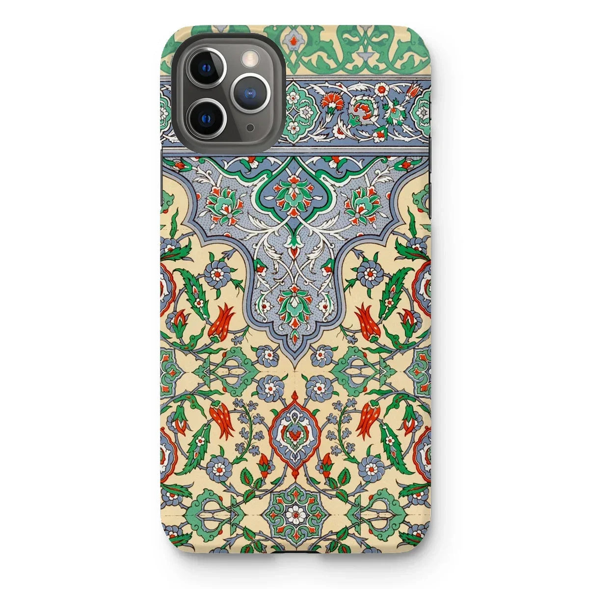 La Decoration Arabe 36 - Emile Prisse D’avennes Art Iphone Case, 11 Pro Max / Matte, Ornate Floral Patterned Iphone Case Intricate