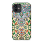 La Decoration Arabe 36 - Emile Prisse D’avennes Art Iphone Case, 12 / Matte, Ornate Phone Case Intricate Floral Geometric Patterns Green