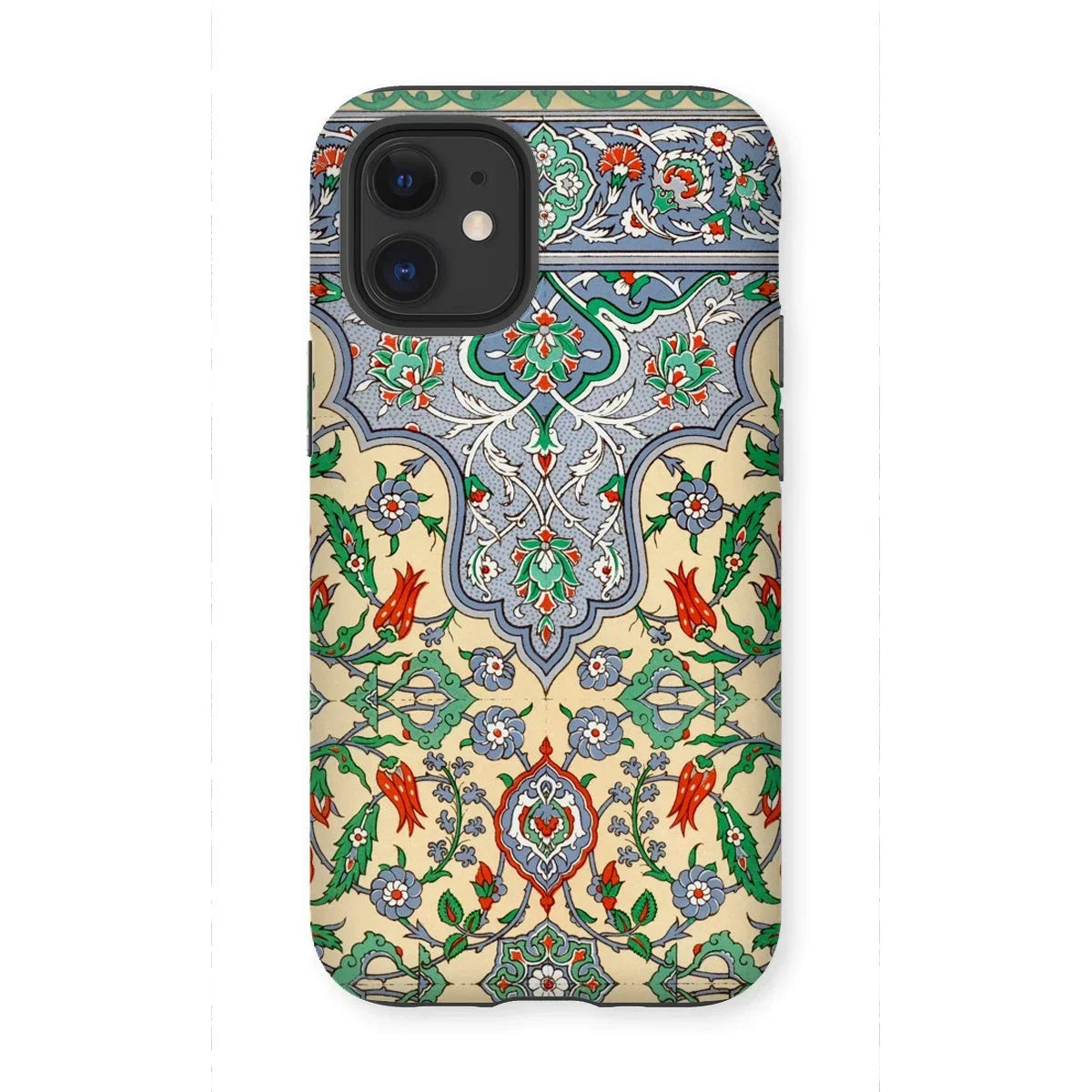 La Decoration Arabe 36 - Emile Prisse D’avennes Art Iphone Case, 12 Mini / Matte, Ornate Floral-patterned Phone Case Intricate