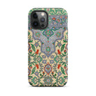 La Decoration Arabe 36 - Emile Prisse D’avennes Art Iphone Case, 12 Pro Max / Matte, Floral Patterned Phone Case