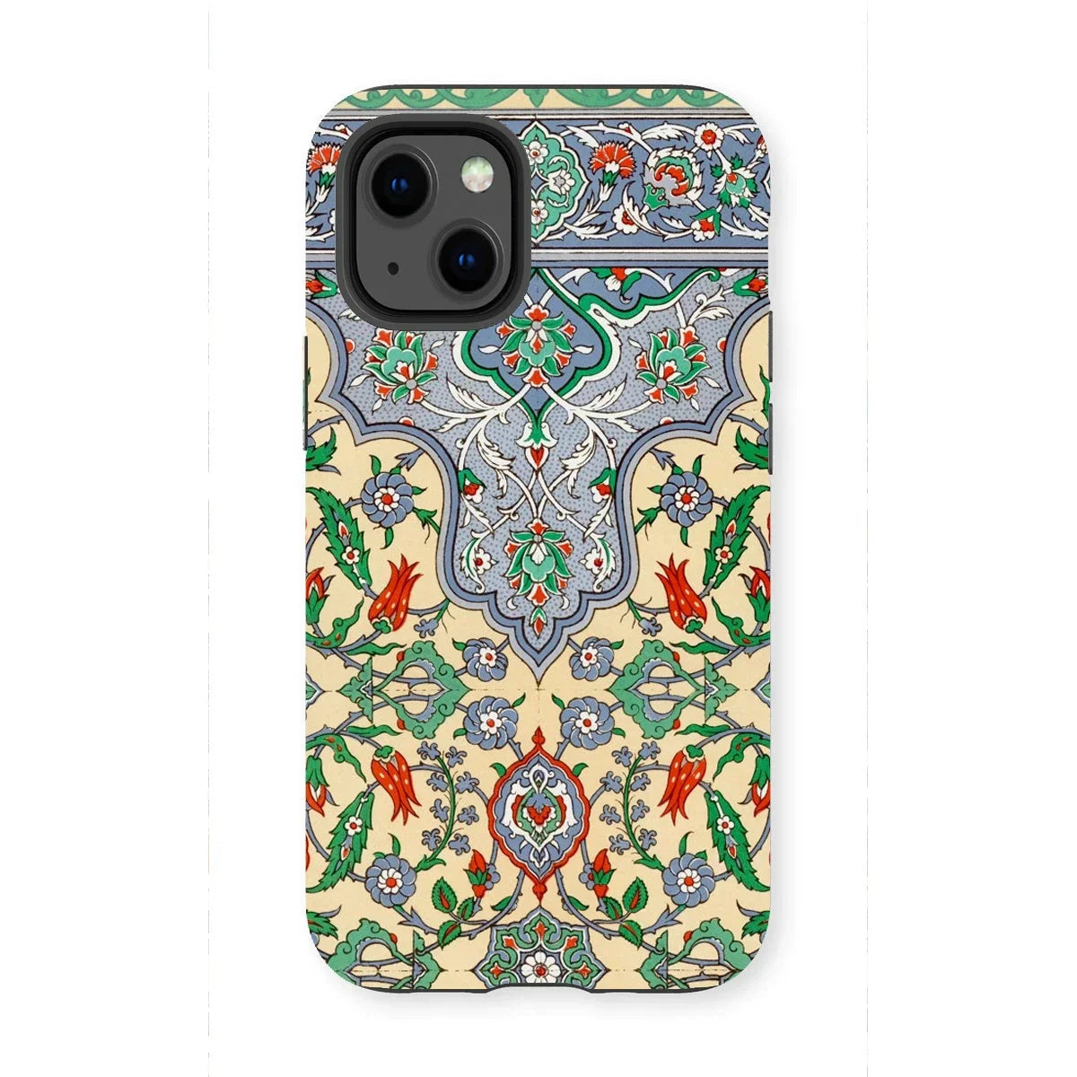La Decoration Arabe 36 - Emile Prisse D’avennes Art Iphone Case, 13 Mini / Matte, Ornate Floral-patterned Phone Case Intricate