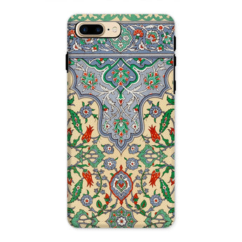 La Decoration Arabe 36 - Emile Prisse D’avennes Art Iphone Case, Ornate Floral Patterned Phone Case Intricate Islamic-inspired Design