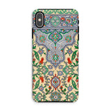 La Decoration Arabe 36 - Emile Prisse D’avennes Art Iphone Case, Ornate Phone Case Intricate Floral Geometric Patterns Colors