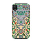 La Decoration Arabe 36 Emile Prisse D’avennes Art Iphone Case, Ornate Phone Case Intricate Floral Geometric Patterns Colors