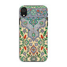 La Decoration Arabe 36 - Emile Prisse D’avennes Art Iphone Case, Xr / Matte, Ornate Phone Case Intricate Floral Geometric Patterns Colors