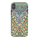 La Decoration Arabe 36 - Emile Prisse D’avennes Art Iphone Case, Xs / Matte, Ornate Phone Case Intricate Floral Geometric Islamic-style