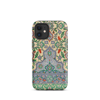 La Decoration Arabe 36 - Emile Prisse D’avennes Art Phone Case Iphone 12 Mini / Matte Floral Patterned Phone Case émile Prisse D’avennes,