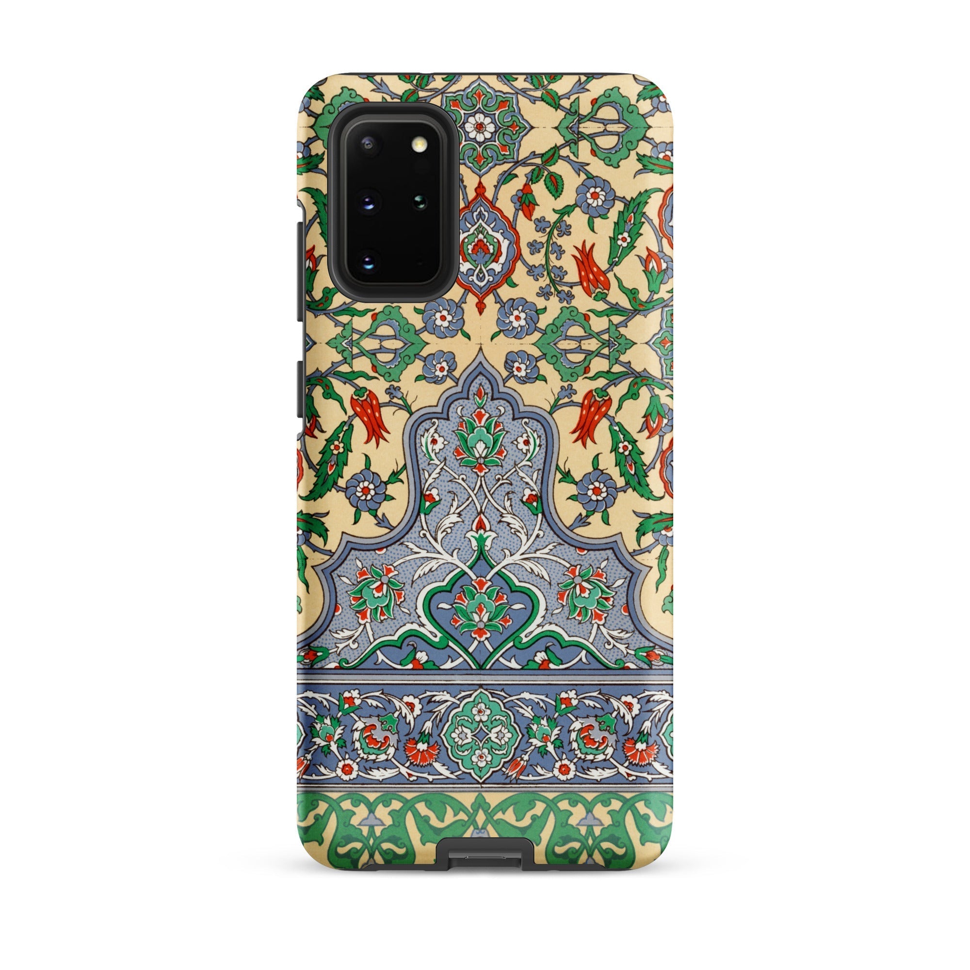 La Decoration Arabe 36 Emile Prisse D’avennes Art Samsung Case, Galaxy S20 Plus / Matte, Phone Case Intricate Floral Geometric Pattern