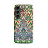 La Decoration Arabe 36 - Emile Prisse D’avennes Art Samsung Case, Galaxy S24 Plus / Matte, Smartphone Case Intricate Ottoman-inspired