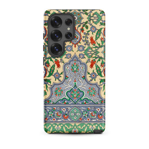 La Decoration Arabe 36 - Emile Prisse D’avennes Art Samsung Case, Galaxy S25 Ultra / Matte, Smartphone Ornate Floral-patterned Protective