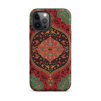 La Decoration Arabe 40 & 41 - Emile Prisse D’avennes Iphone Case, 12 Pro Max / Matte, Ornate Patterned Phone Case